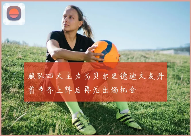 狼队四大主力戈贝尔里德迪文麦丹首节齐上阵后再无出场机会